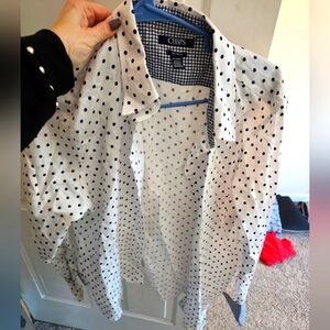 Women's Chaps Button Down Blouse